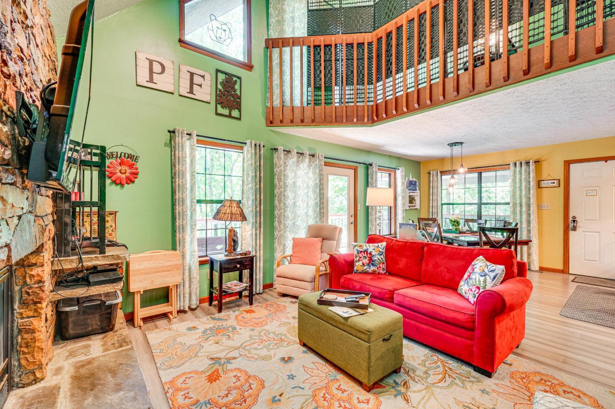 Smoky Mountain Cabin With Deck And Hot Tub! Pigeon Forge Exterior foto