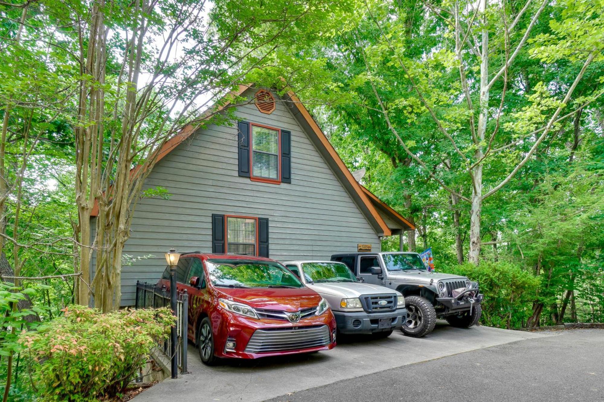 Smoky Mountain Cabin With Deck And Hot Tub! Pigeon Forge Exterior foto